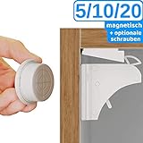 Premium magnetische Schubladen- /Schranksicherung Kindersicherung von BEARTOP | bombenfester Halt | TÜV Rheinland |...