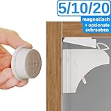 Premium magnetische Schubladen- /Schranksicherung Kindersicherung von BEARTOP | bombenfester Halt | TÜV Rheinland |...