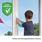 reer WinLock Fenster- und Balkontürsicherung, vom schwäbischen Kinder-Sicherheits-Experten, weiß